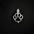 Paw Pendant Pearl Cage