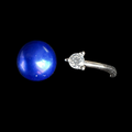 Dainty Sparkle Pearl Ring