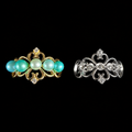 Luminous Mini Pearl Crown Ring