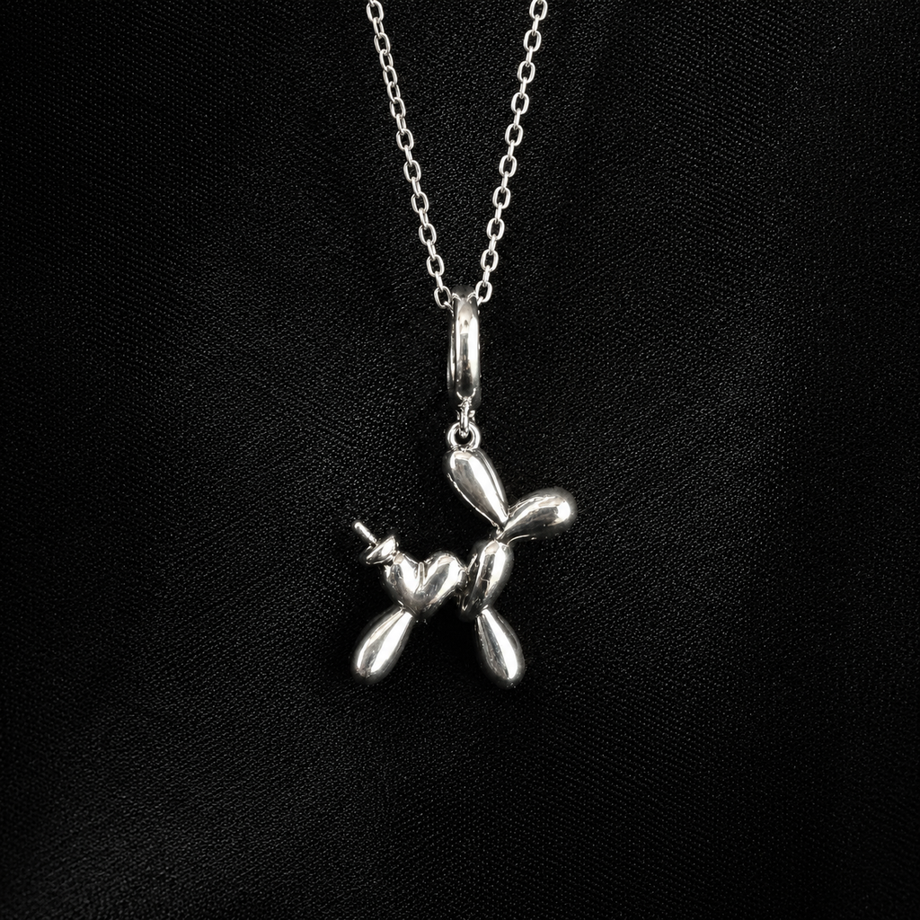 Balloon Dog Pearl Pendant