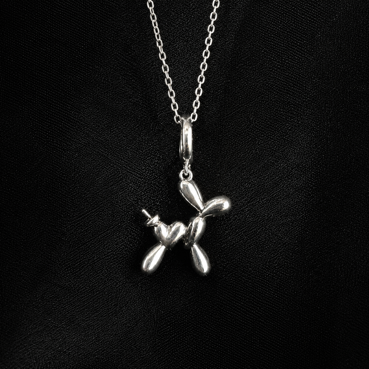 Balloon Dog Pearl Pendant