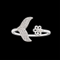 Radiant Mermaid Pearl Ring
