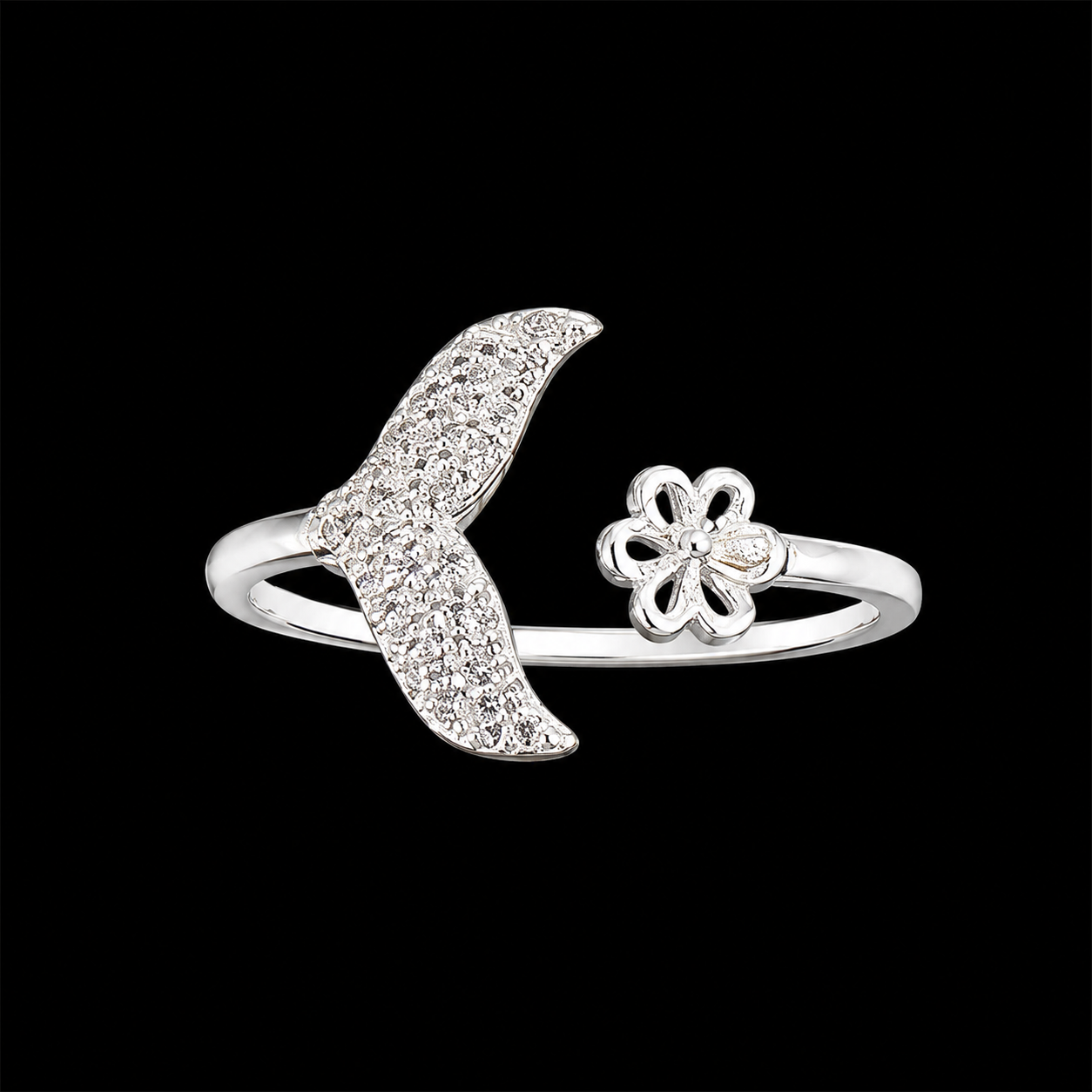 Radiant Mermaid Pearl Ring