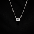 Simple Sparkle Pearl Pendant