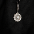 Sunflower Pearl Pendant