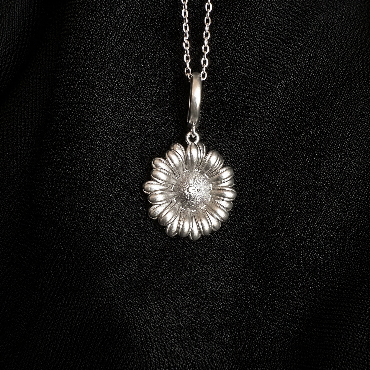 Sunflower Pearl Pendant
