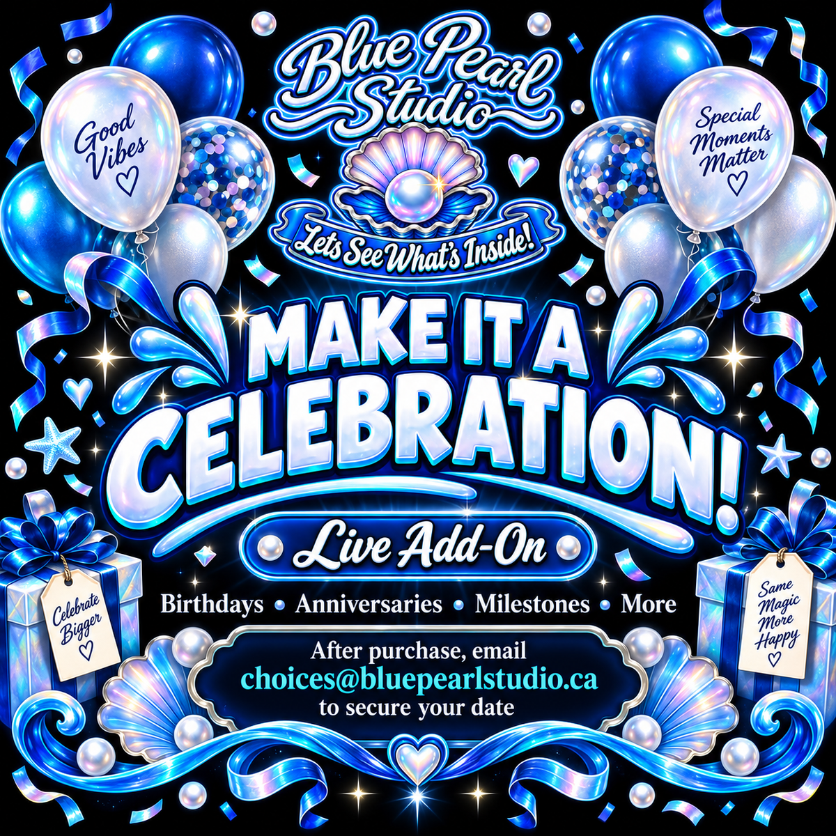 Live Add-On - Make It a Celebration! 🎉