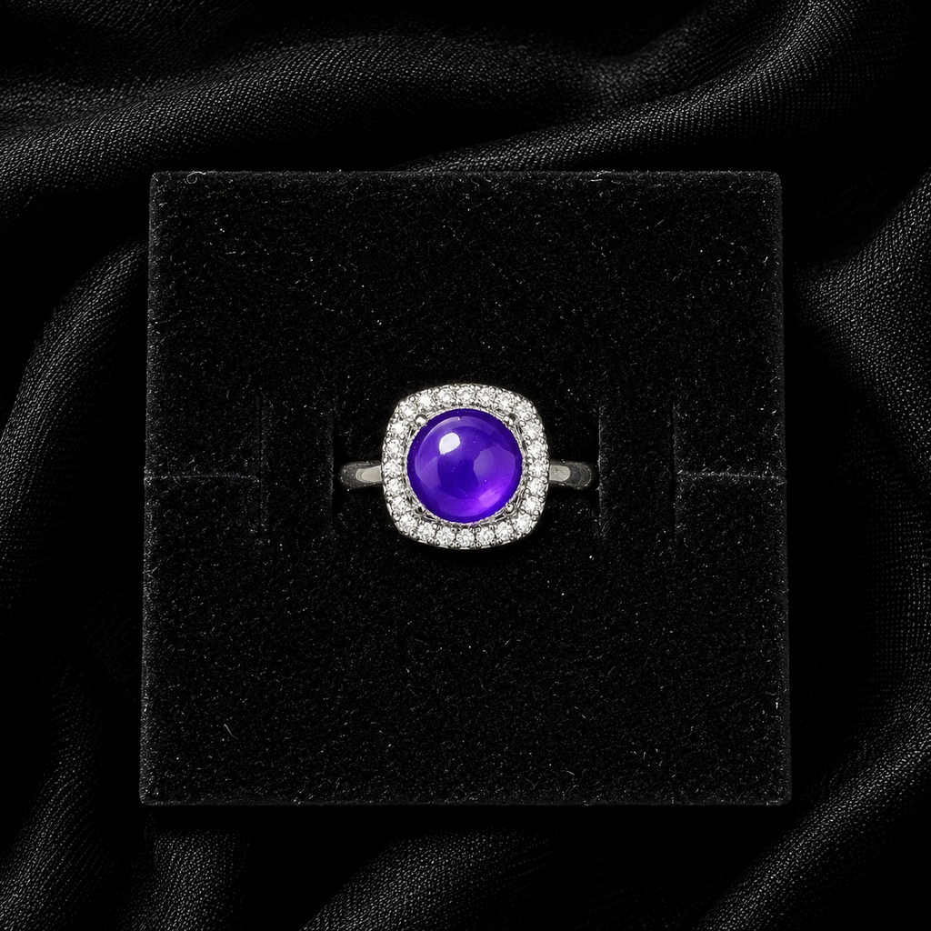Square Sparkle Ring