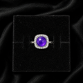 Square Sparkle Ring
