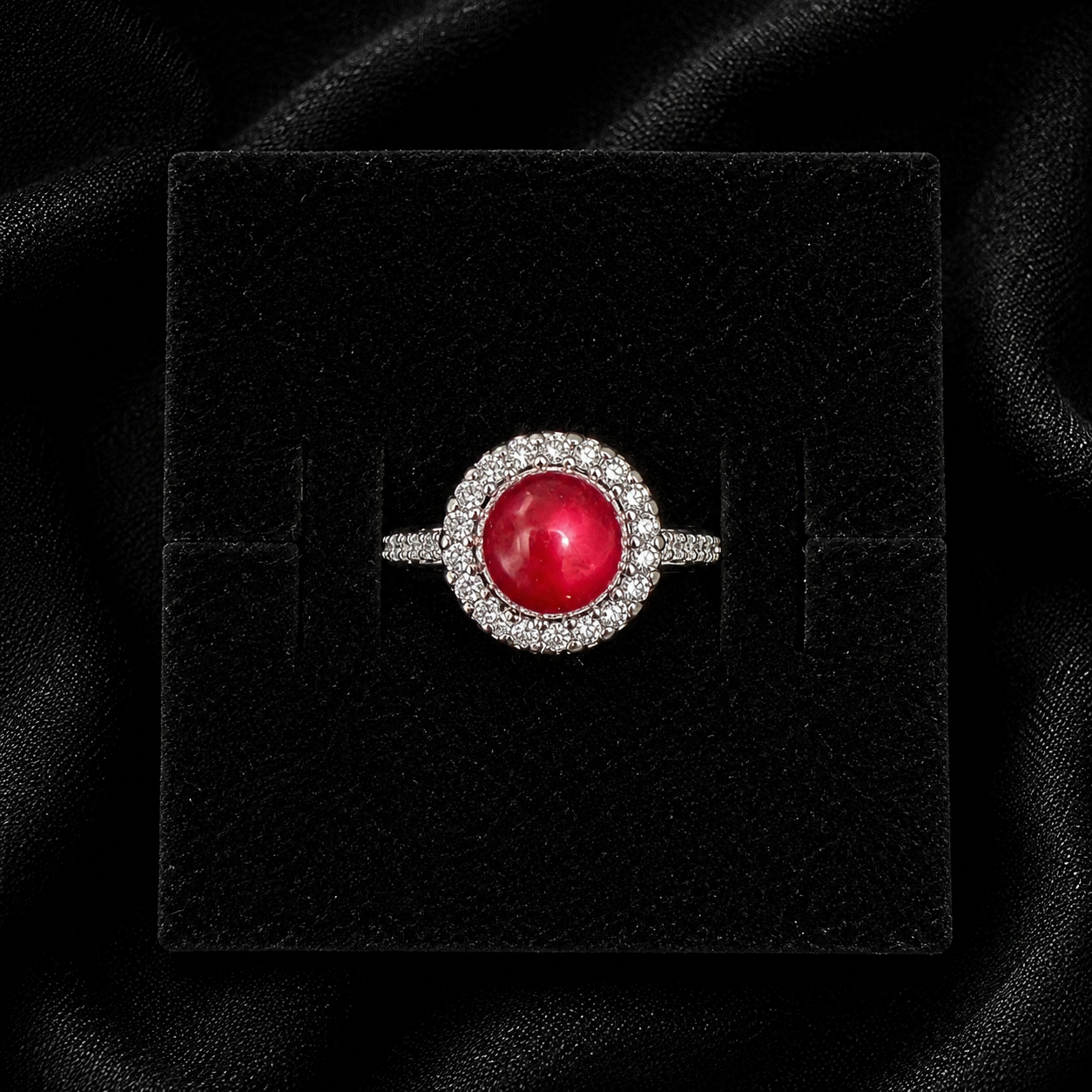 Round Sparkle Ring
