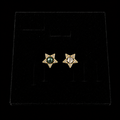 Gold Wish Upon a Pearl Stud Earrings