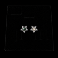 Silver Wish Upon a Pearl Stud Earrings