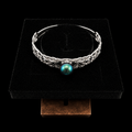 Graceful Scroll Cuff Bracelet