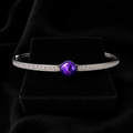 Sparkly Single Pearl Bangle