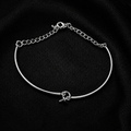 Single Pearl Bracelet Bangle