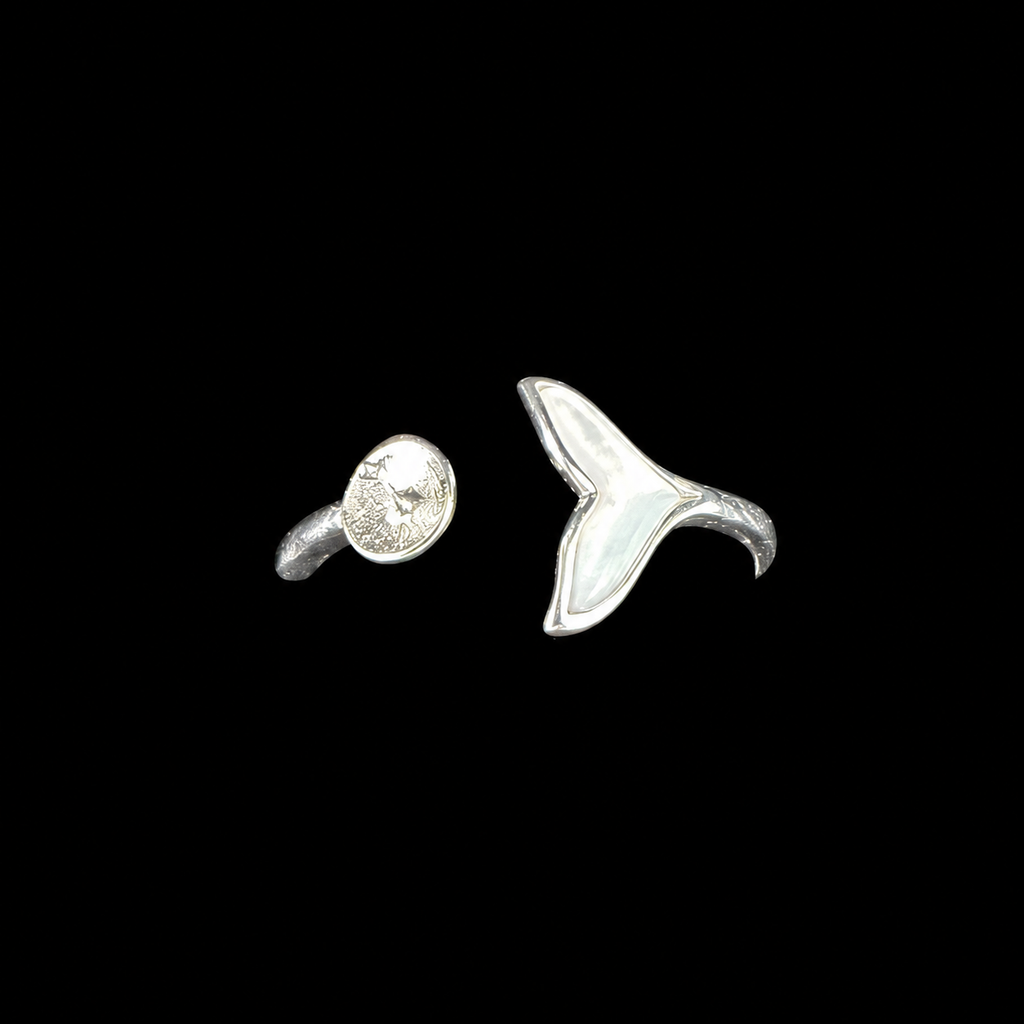 Ocean Tail Pearl Ring