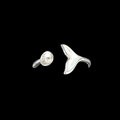 Ocean Tail Pearl Ring