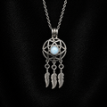 Dream Catcher Pendant Pearl Cage