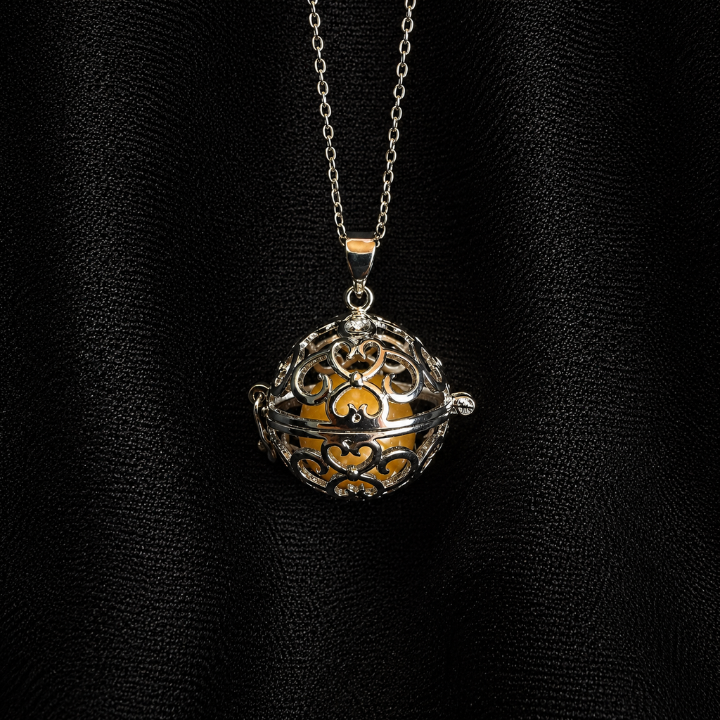 Edison Filigree Pearl Pendant Cage