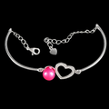 Sweetheart Pearl Bracelet Bangle