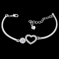 Sweetheart Pearl Bracelet Bangle