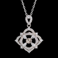 Diamond Style Sparkle Pendant