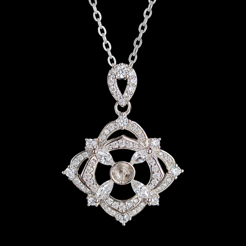 Diamond Style Sparkle Pendant