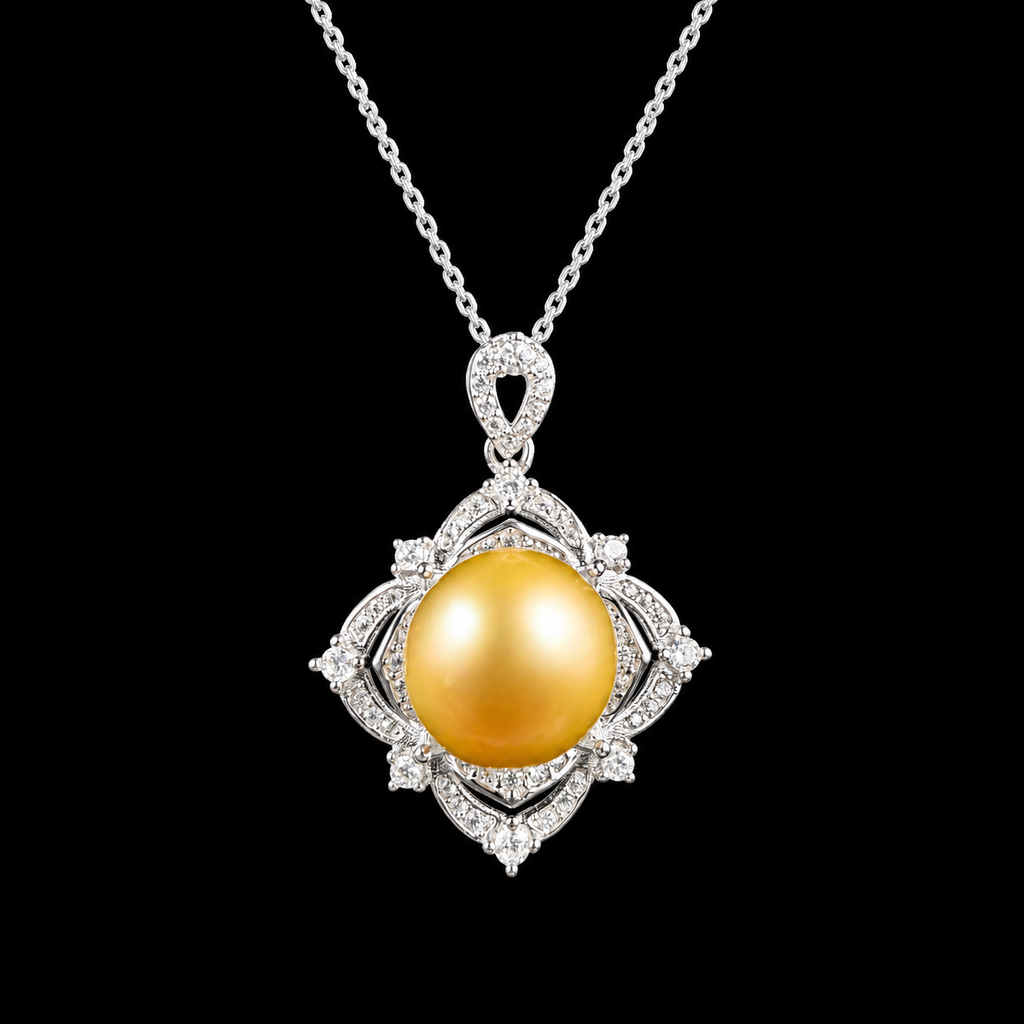 Diamond Style Sparkle Pendant