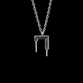 Double Drop Simple Pendant