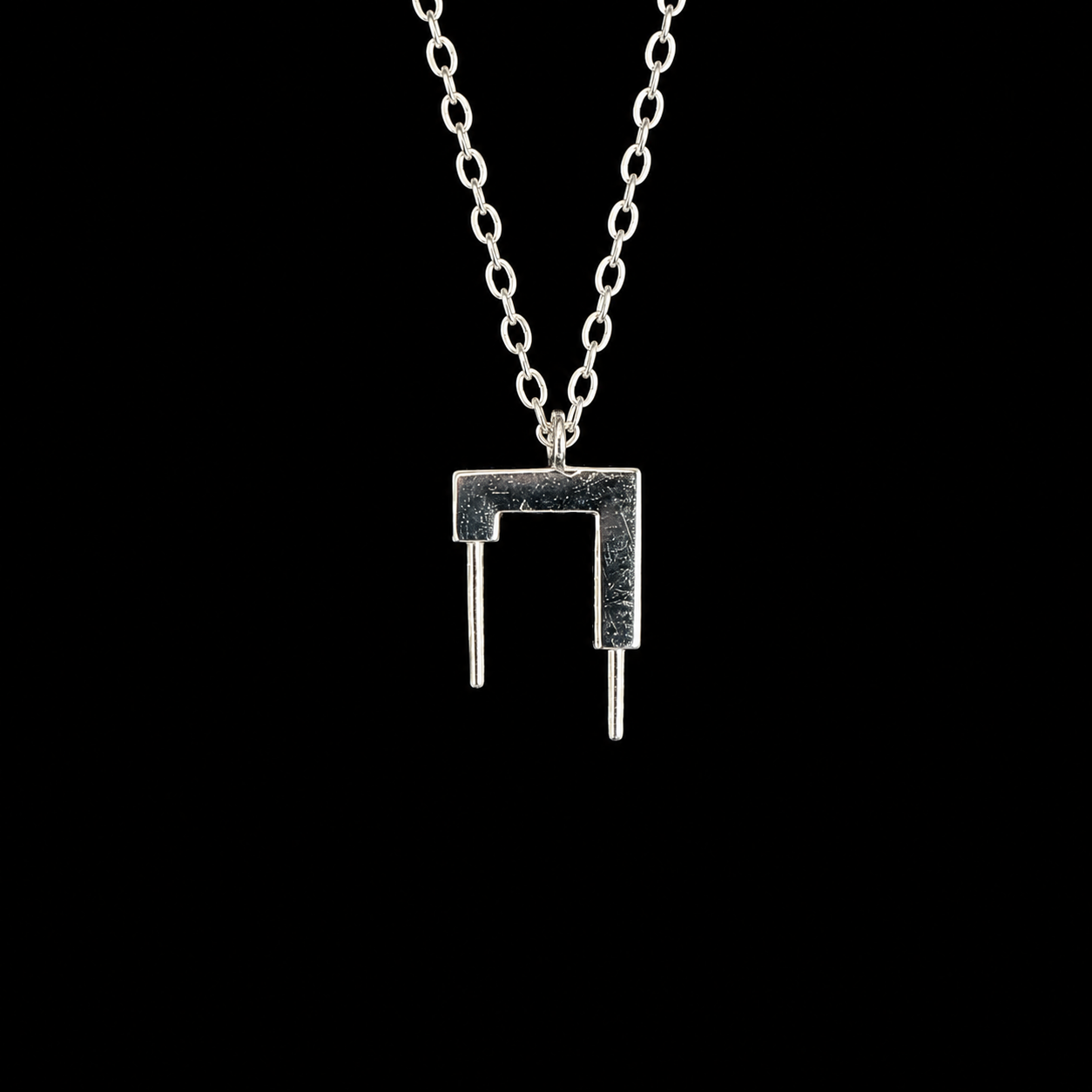 Double Drop Simple Pendant