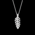 Feather Pendant Pearl Cage