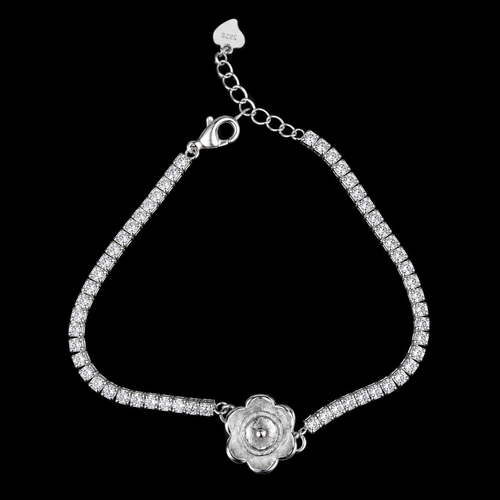 Dazzling Pearl Tennis Bracelet
