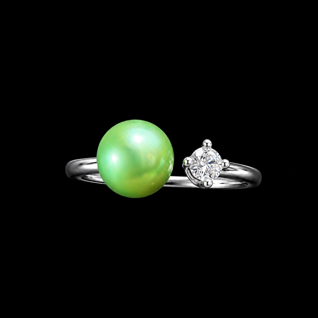 Single Sparkle Simple Ring