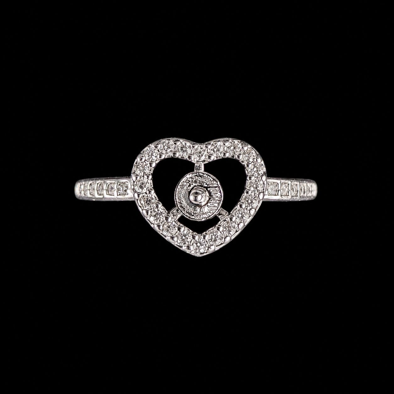 Heart Sparkle Ring