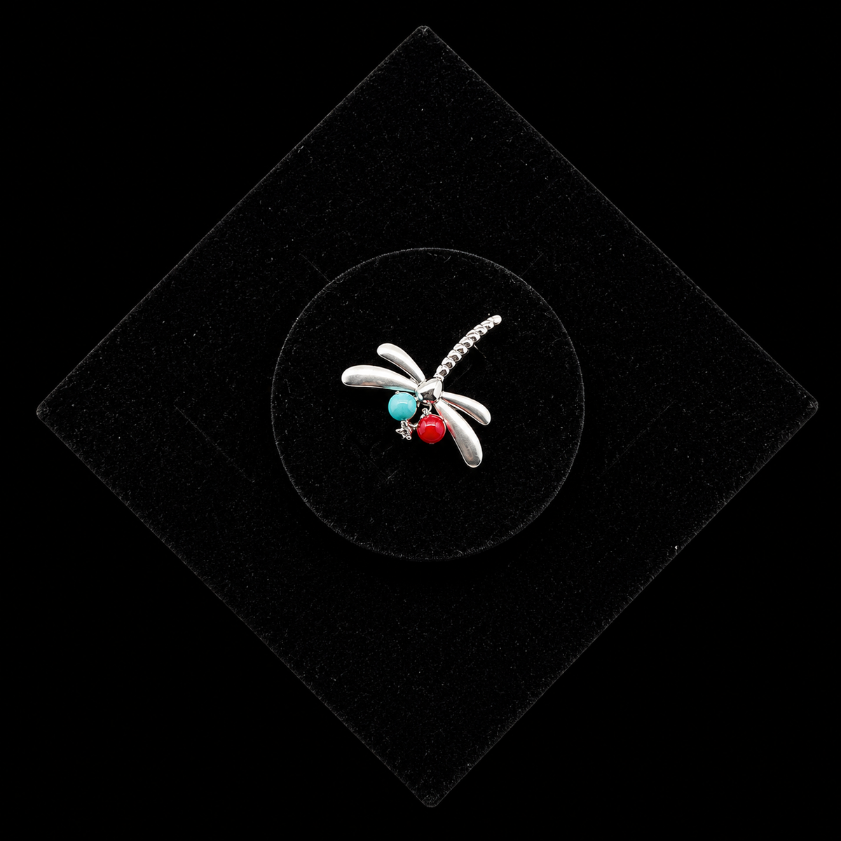 Dragonfly Duo Pearl Pendant