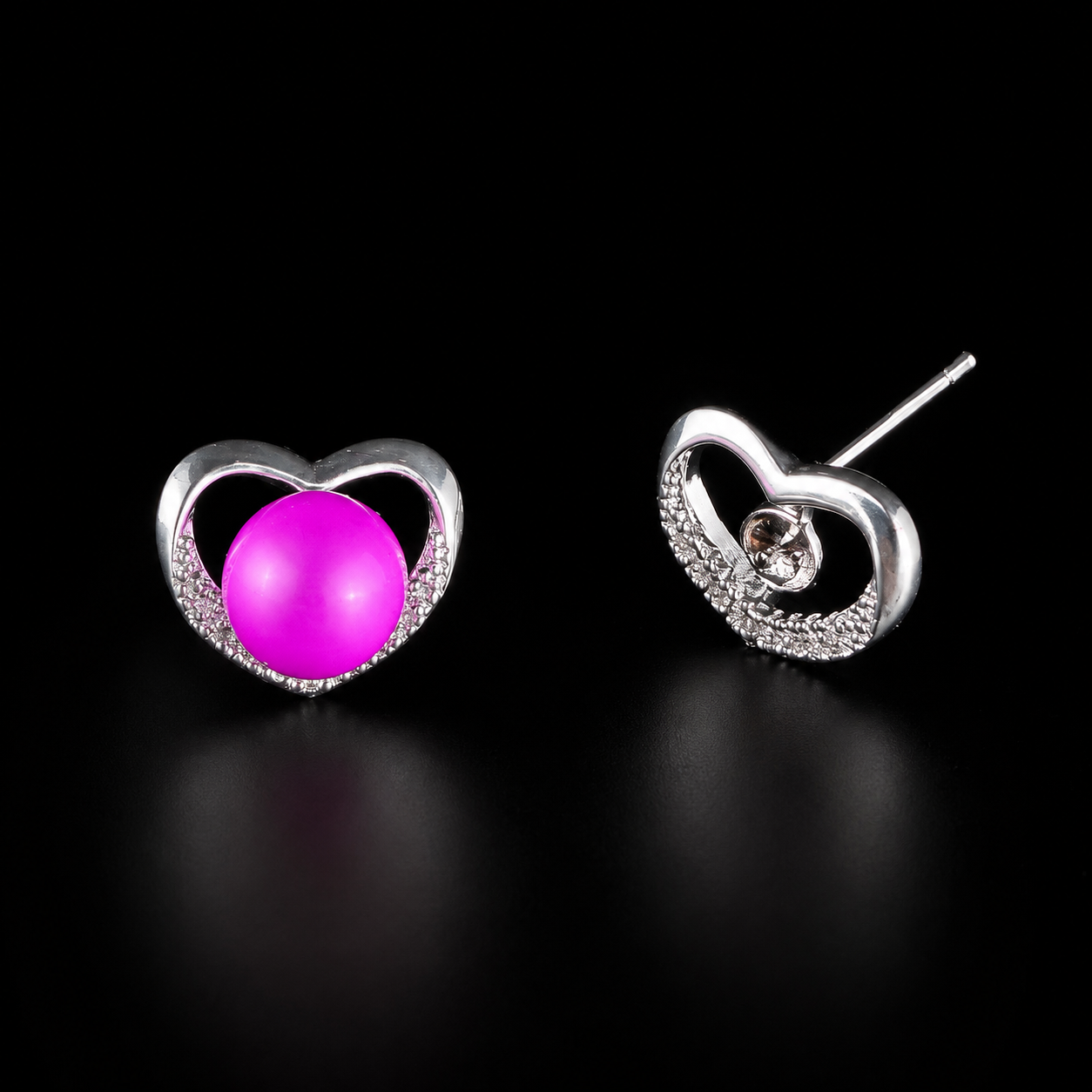 Heart Sparkle Earrings