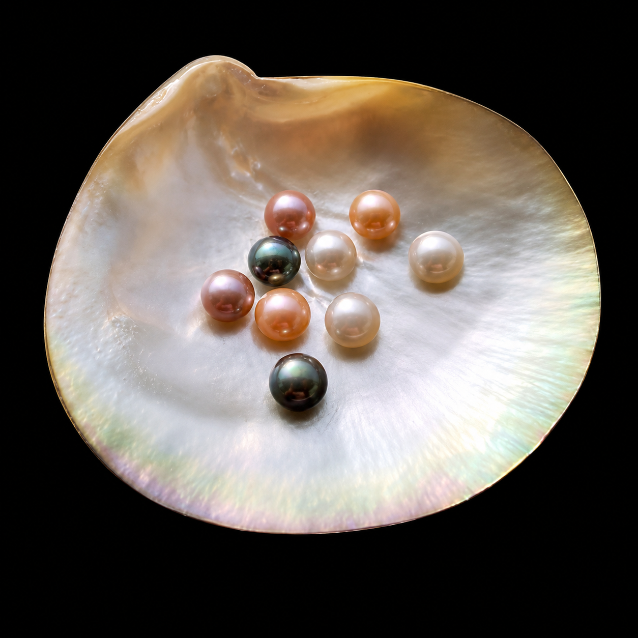 Natural Button Pearl