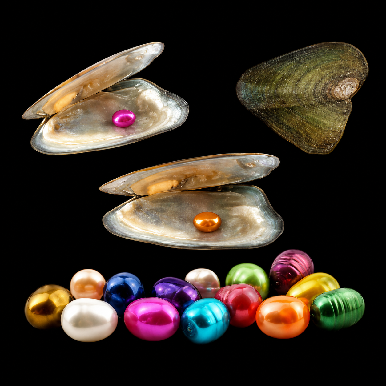 Single Rice Pearl Oyster
