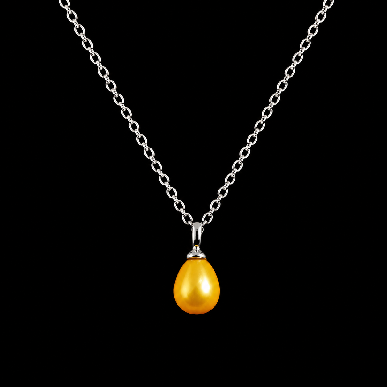 Simple Pearl Drop Pendant