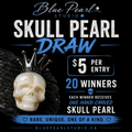 💀 Hand-Carved Skull Pearl Draw