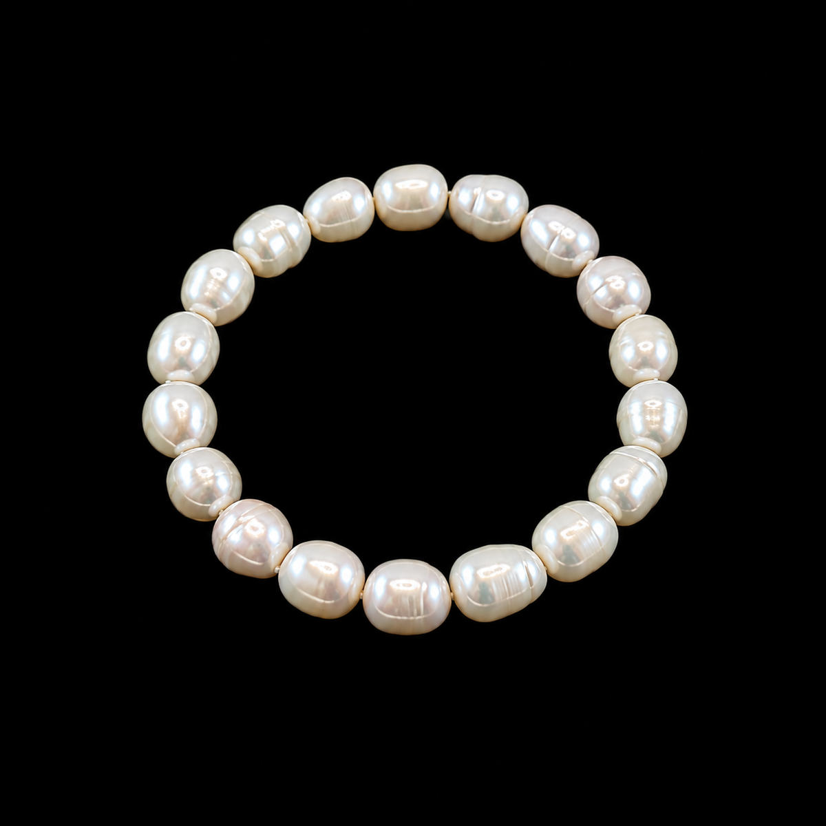 White Pearl Bracelet