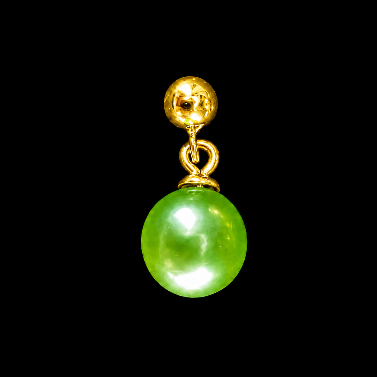 Gold Everyday Pearl Drop Earrings