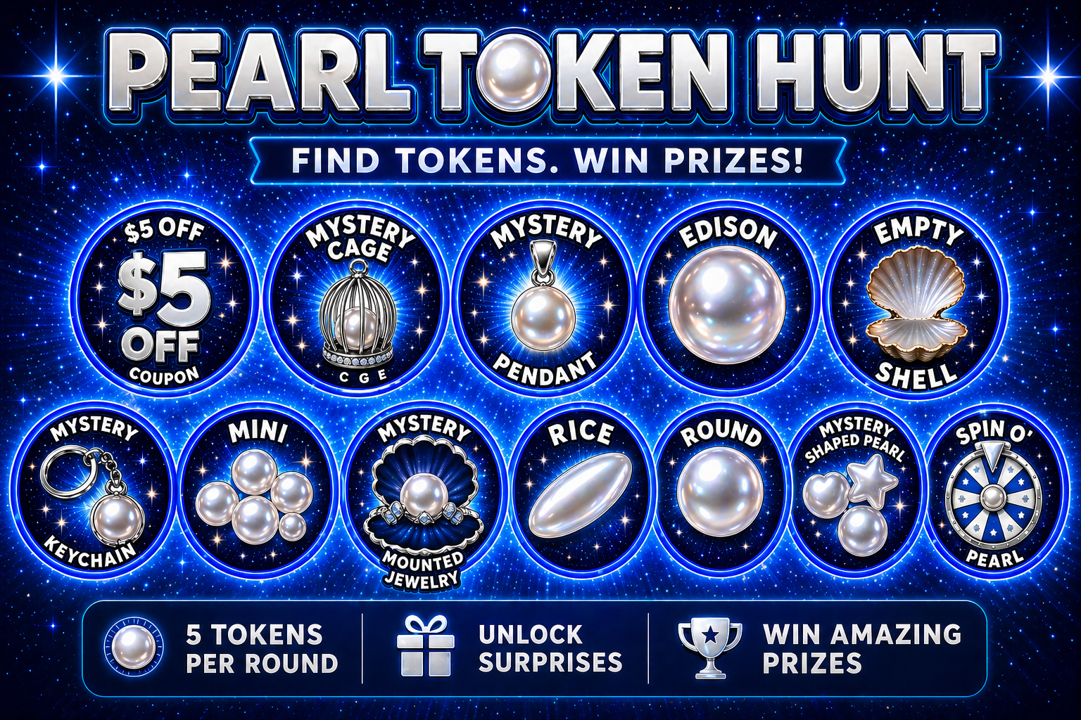 Pearl Token Hunt