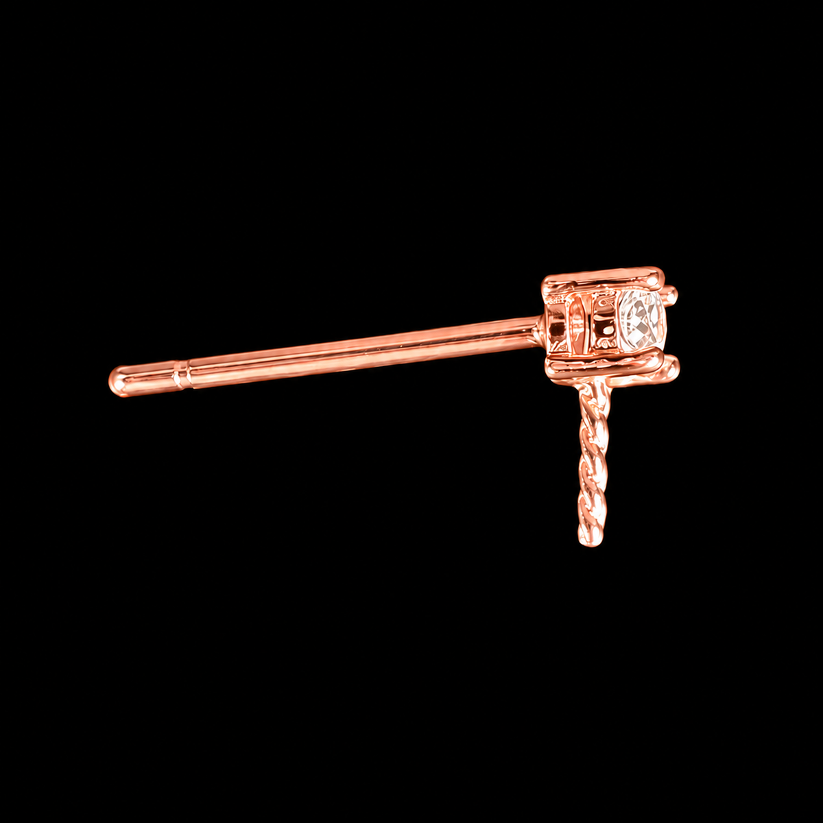 Rose Gold Everyday Pearl Earrings