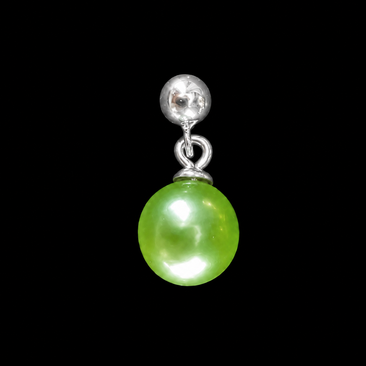 Silver Everyday Pearl Drop Earrings