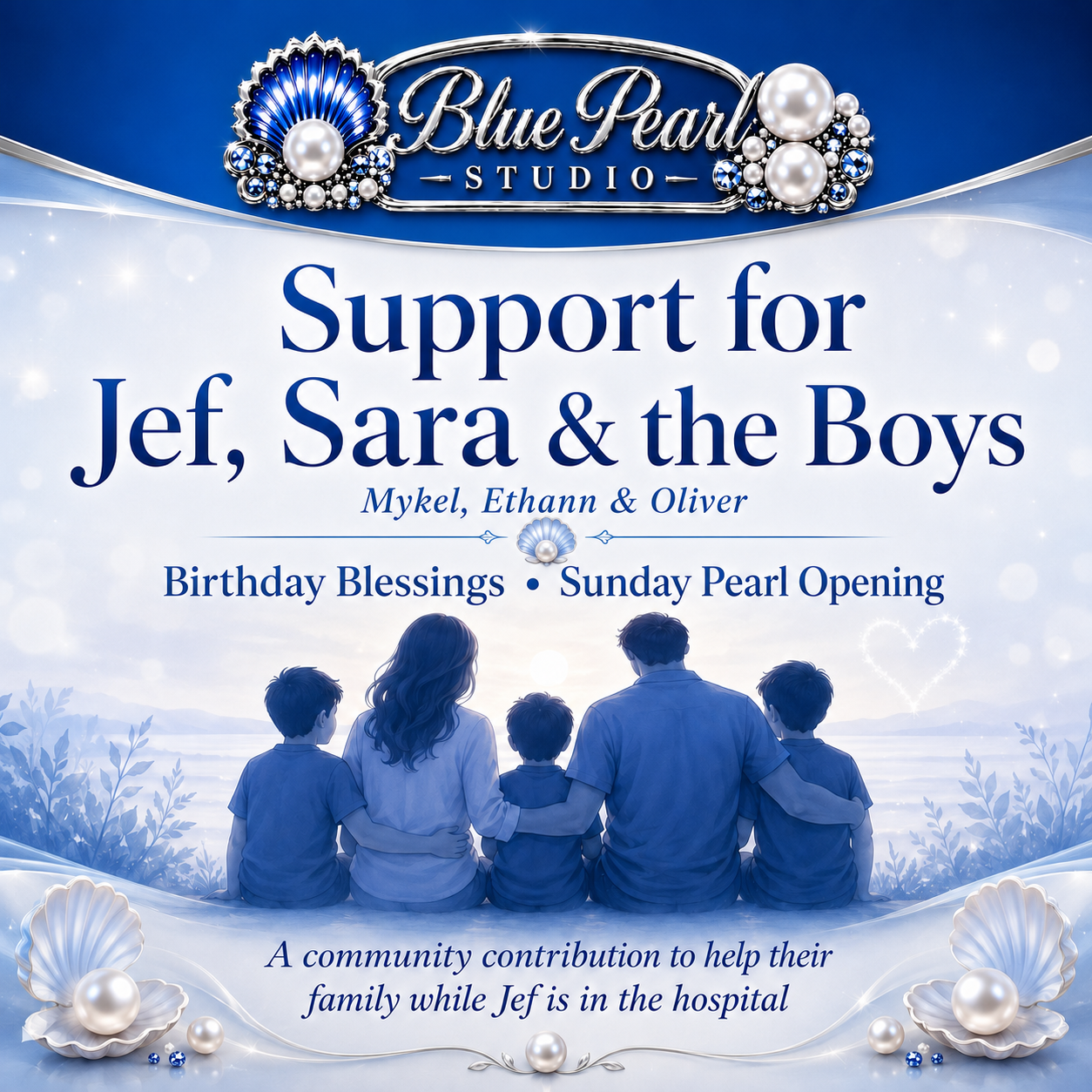 Support for Jef, Sara & the Boys